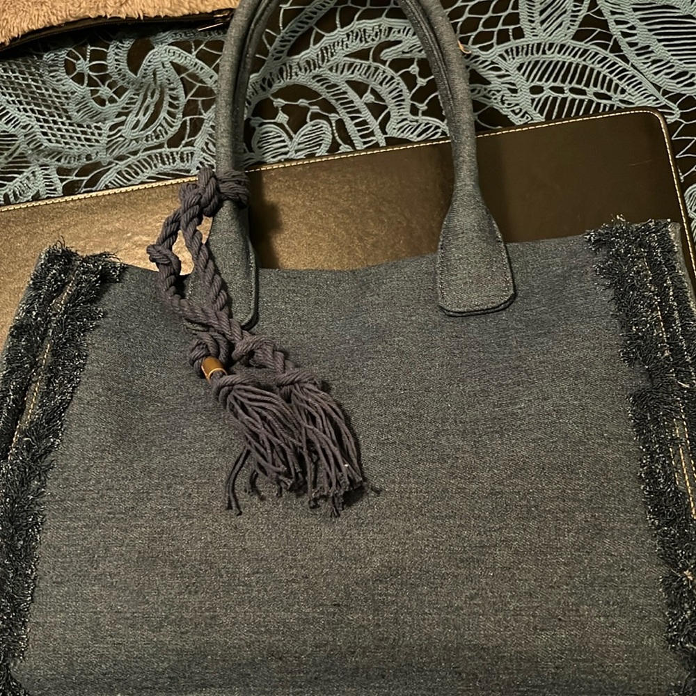 Vince Camuto Denim women's tote